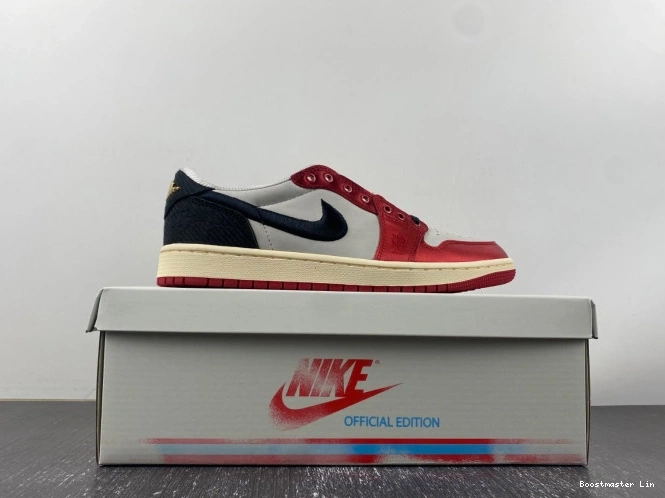 Boostmaster lin Air Room Jordan Trophy 1 OG FN0432-100 Low Away x 0805